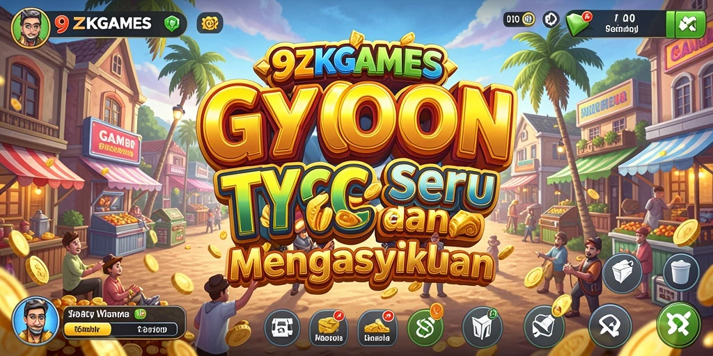 Tampilan menarik dari gameplay 9ZKGAMES yang penuh strategi Tycoon.