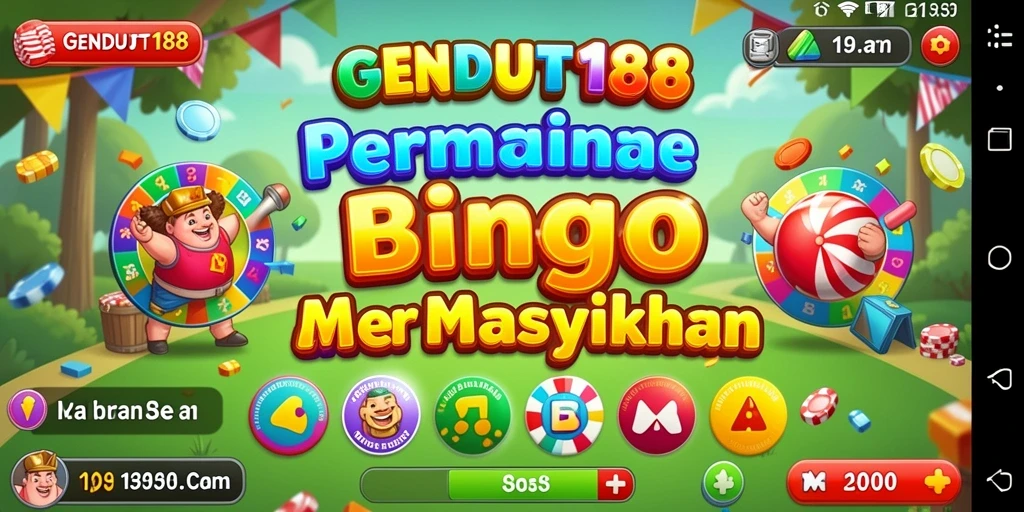 Tampilan menarik dari gameplay Bingo di GENDUT188.