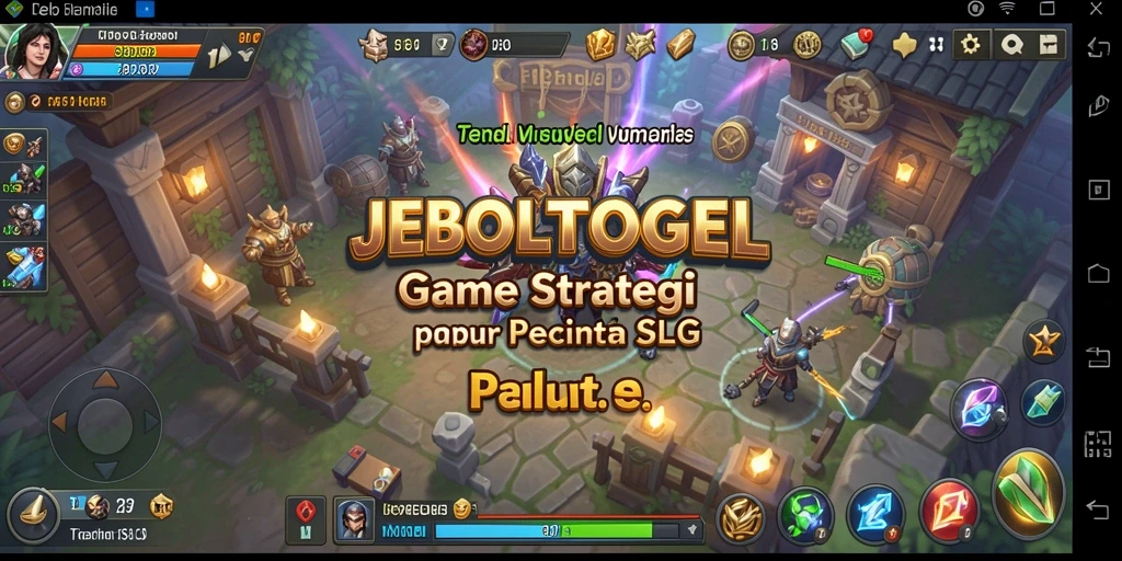 Tampilan aksi mendebarkan dalam gameplay JEBOLTOGEL.