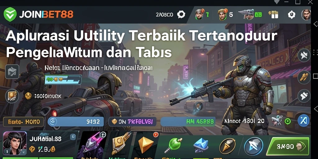Tampilan aplikasi JOINBET88 yang user-friendly dan praktis.