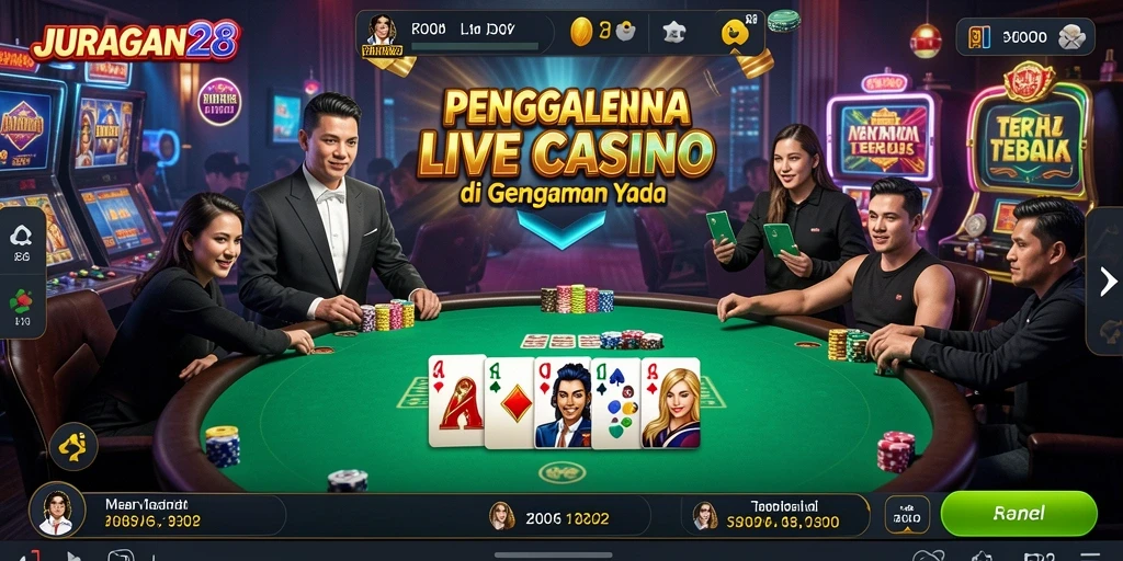 Tampilan gameplay JURAGAN28 yang seru dan interaktif.