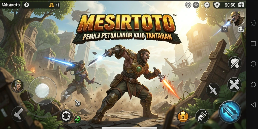 Tampilan aksi seru game MESIRTOTO dalam satu screenshot.