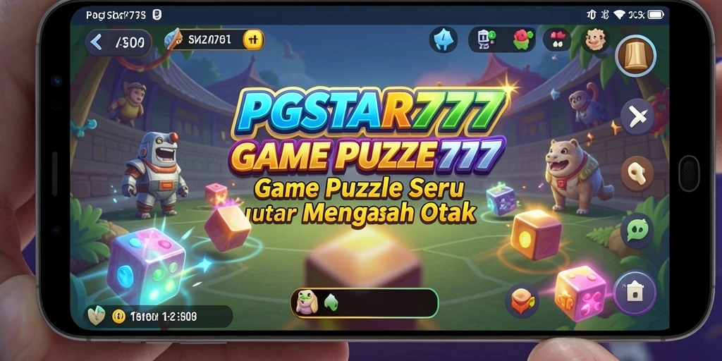 Tampilan gameplay puzzle menantang dari PGSTAR777.