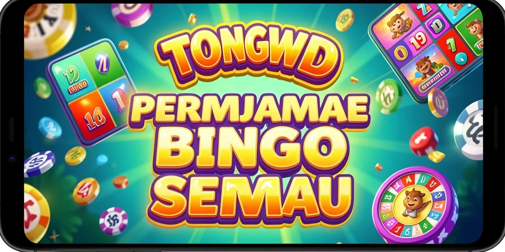 Screenshot dari gameplay TONGWD memperlihatkan suasana bermain Bingo yang seru.