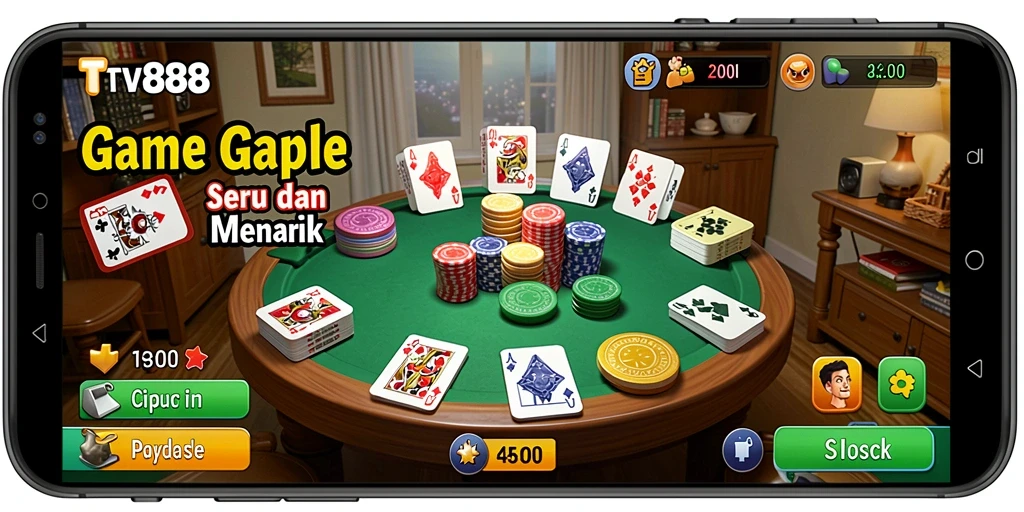 Tampilan gameplay TV888 yang seru dan menyenangkan.