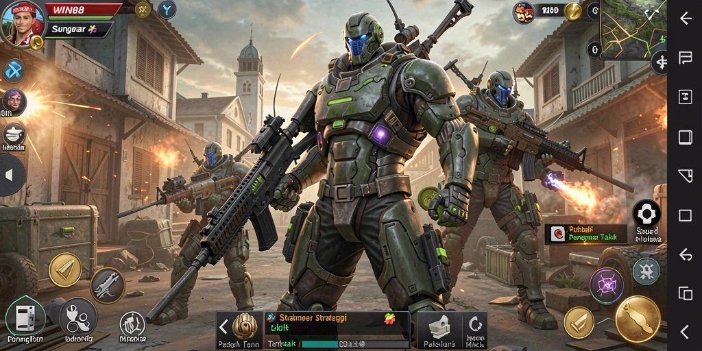 Tampilan gameplay WIN88 yang menegangkan dan strategis.